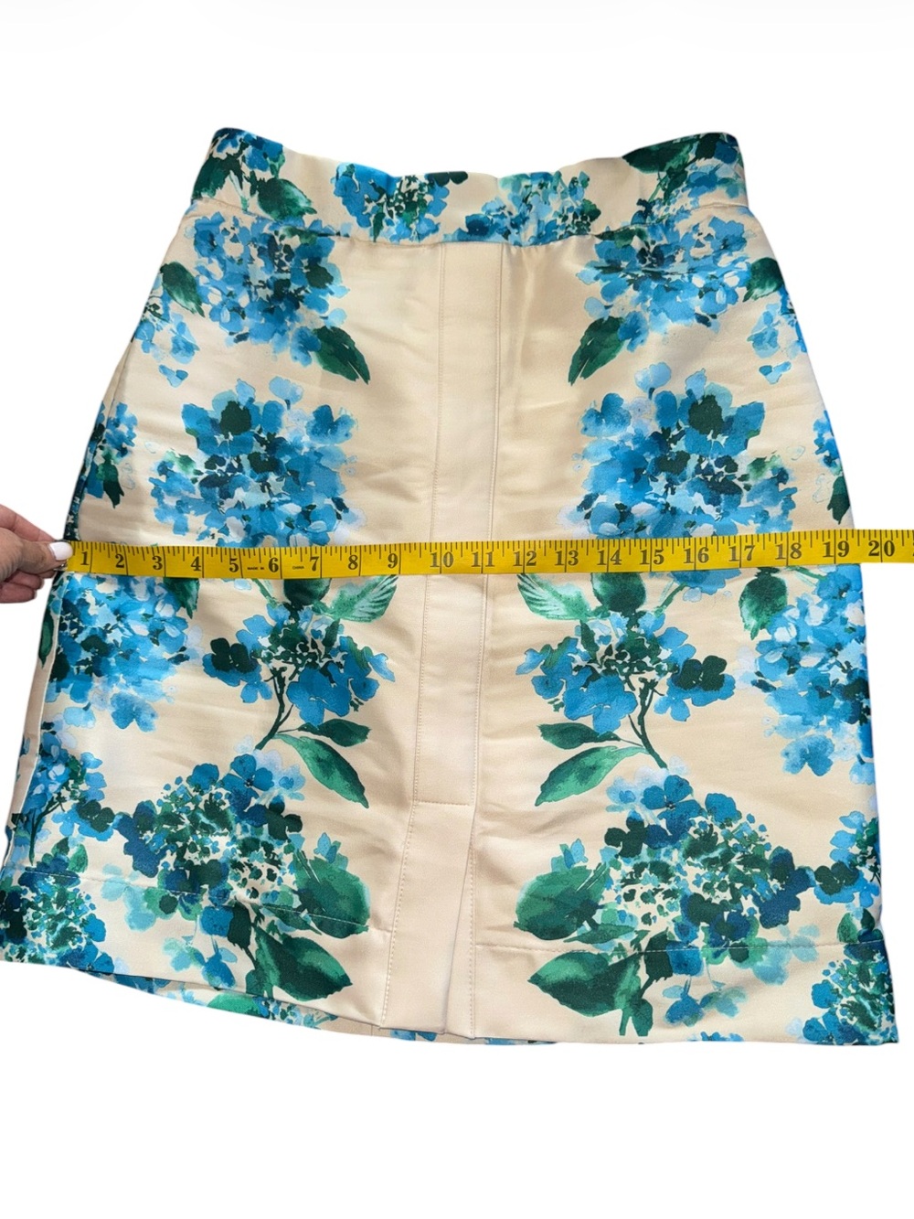 Tuckernuck Hydrangea Floral Matching Set Puff Sleeve Top & Mini Skirt Sz Medium - Picture 13 of 17